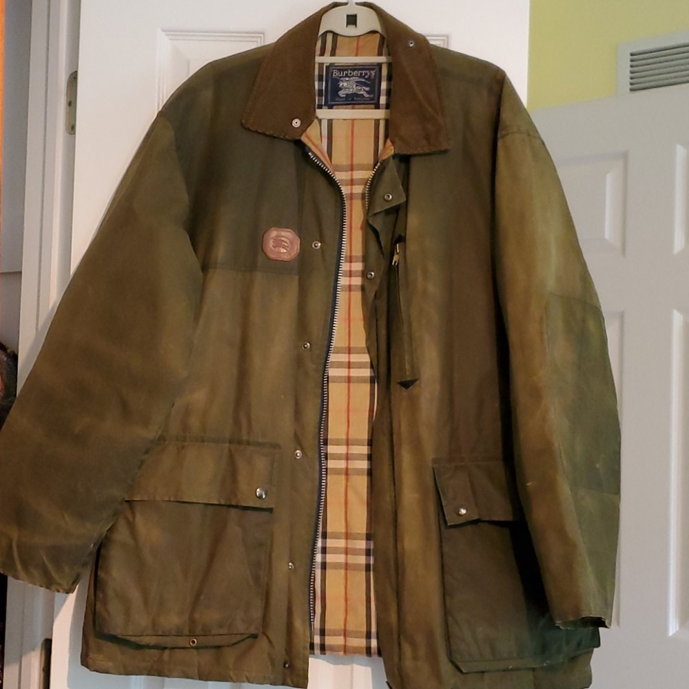 Burberry's water-repellent jacket